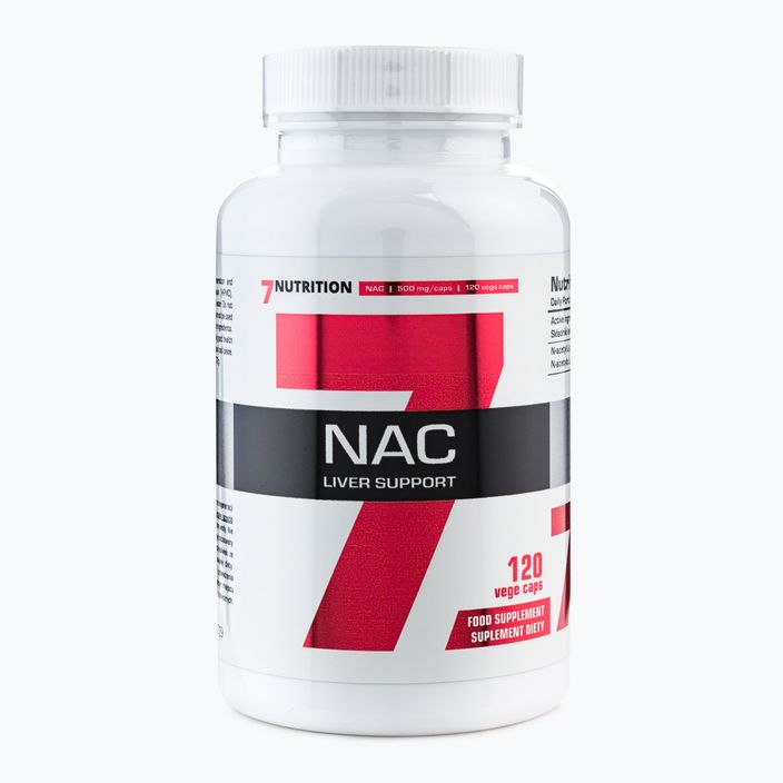 7Nutrition NAC 500 mg papildas 120 kapsulių