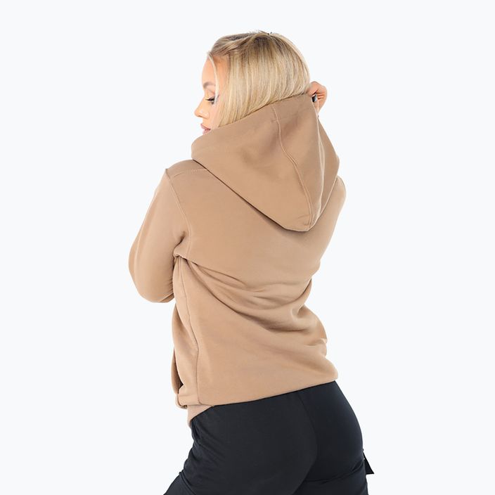 Moteriškas džemperis su gobtuvu Octagon Little brown 2
