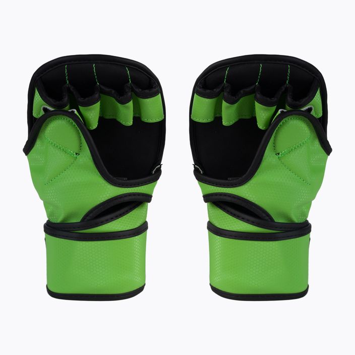Octagon Kevlar graplingo MMA sparingo pirštinės žalios spalvos 2