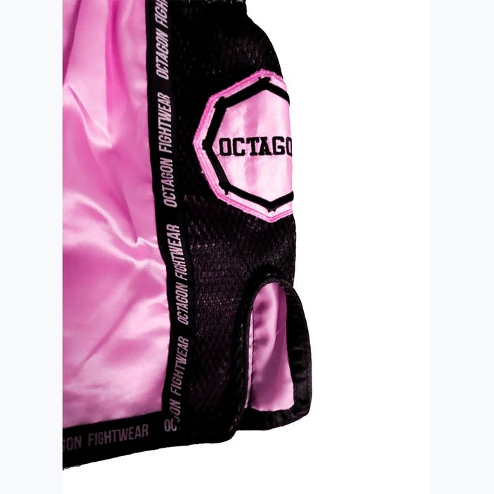 Vyriški treniruočių šortai Octagon Muay Thai pink 3