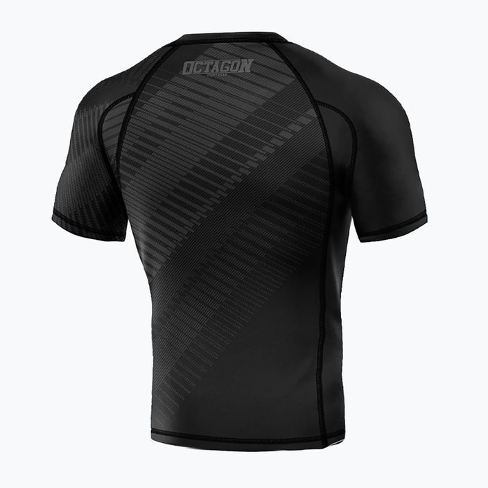 Vyriški marškinėliai Octagon Blocks Premium black 2