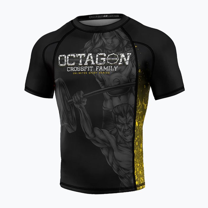 Vyriški marškinėliai Octagon Crossfit Family Premium black