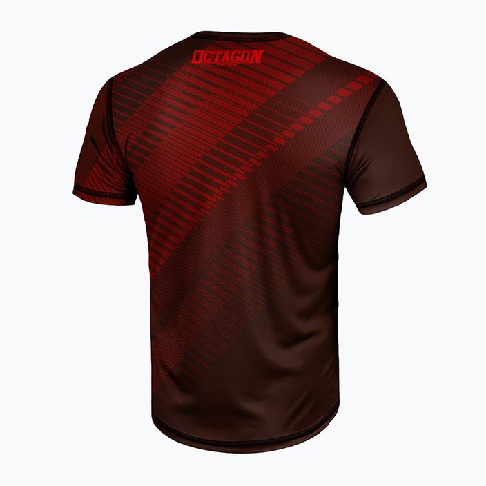 Vyriški marškinėliai Octagon Sport Blocks red 2
