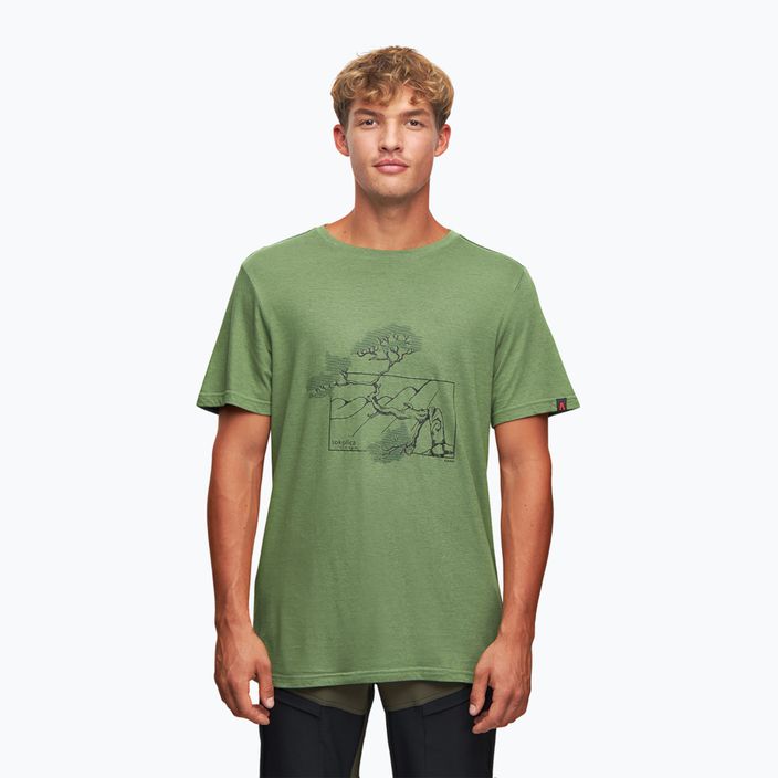 Vyriški marškinėliai Alpinus Pieniny žali 4