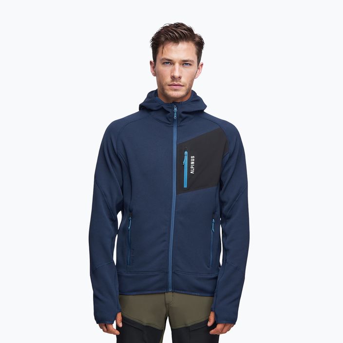 Vyriškas termoaktyvus džemperis Alpinus Fryatt tamsiai mėlynas
