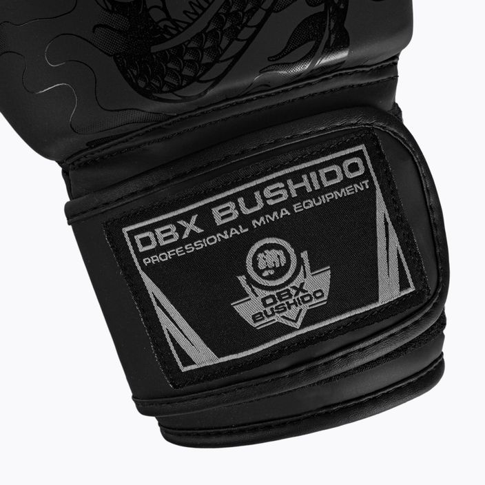 DBX BUSHIDO "Black Dragon" bokso pirštinės juodos B-2v18 5