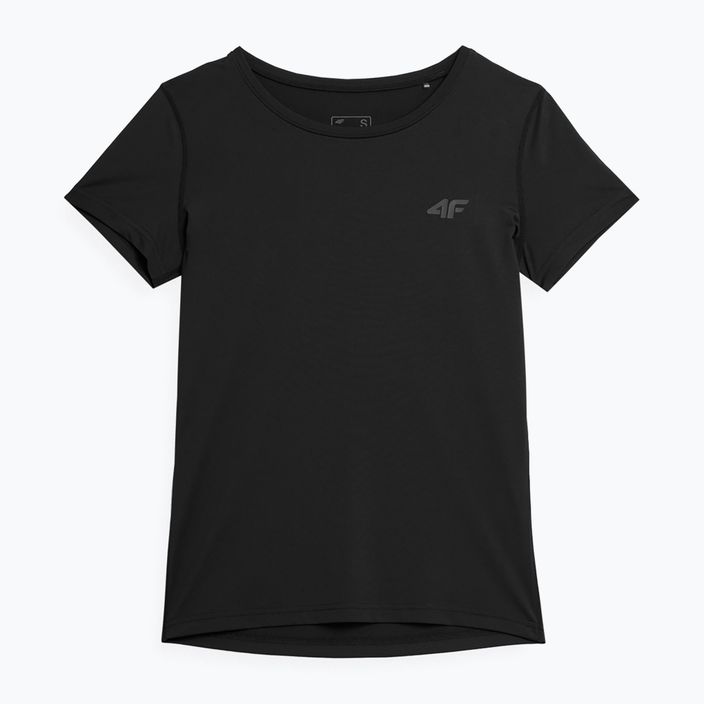 Moteriški marškinėliai 4F F261 deep black