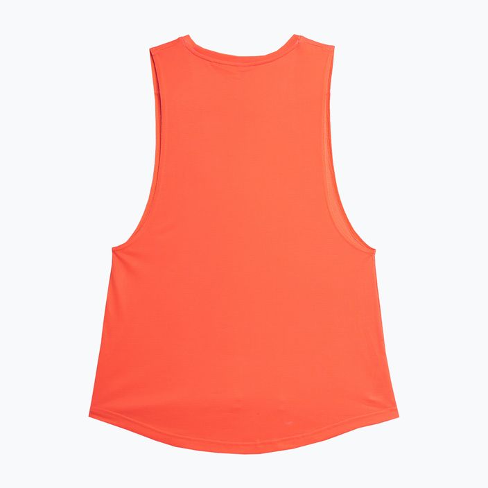 Moteriškas treniruočių marškinėlis 4F F151 red neon 2