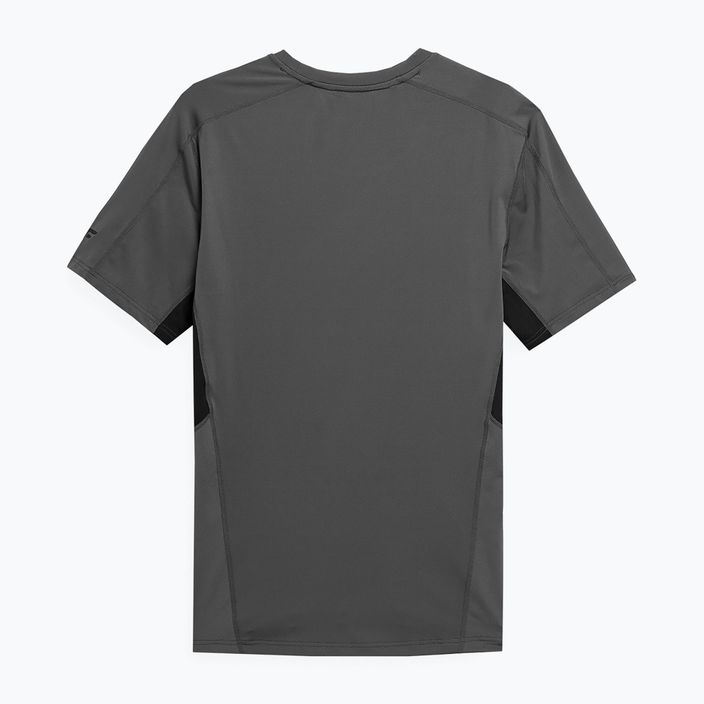 Vyriški marškinėliai 4F M404 dark/grey 2