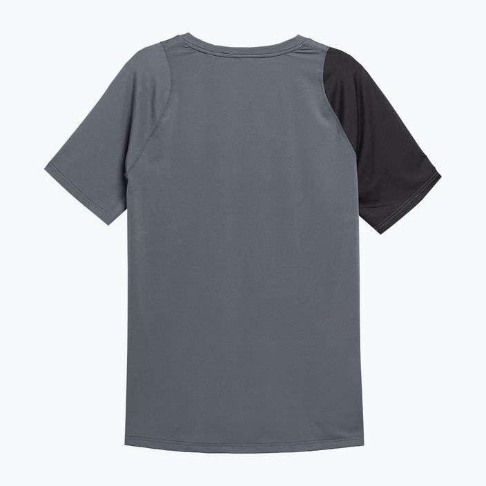 Vyriški marškinėliai 4F M405 dark/grey 2