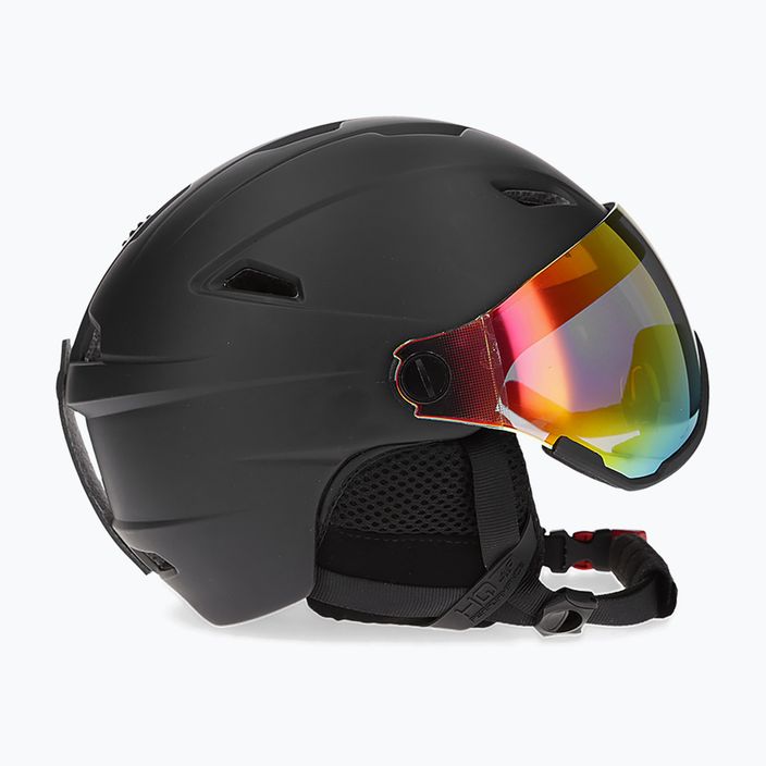 Vyriškas slidinėjimo šalmas 4F M034 deep black 8