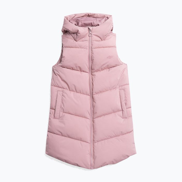 Vaikiški drabužiai be rankovių 4F F046 šviesiai rožinės spalvos 3