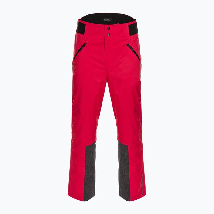 Vyriškos slidinėjimo kelnės 4F M343 tamsiai raudonos spalvos 3