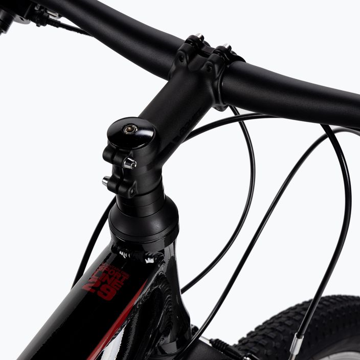 Romet Rambler 9.0 LTD kalnų dviratis juodas/raudonas 6