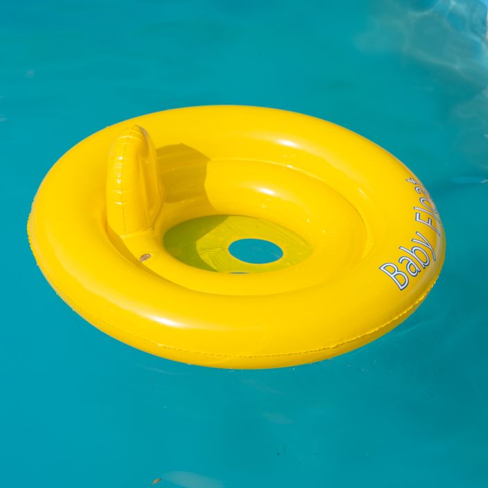 AQUASTIC kūdikių plaukimo ratas ASR-070Y geltonas 6