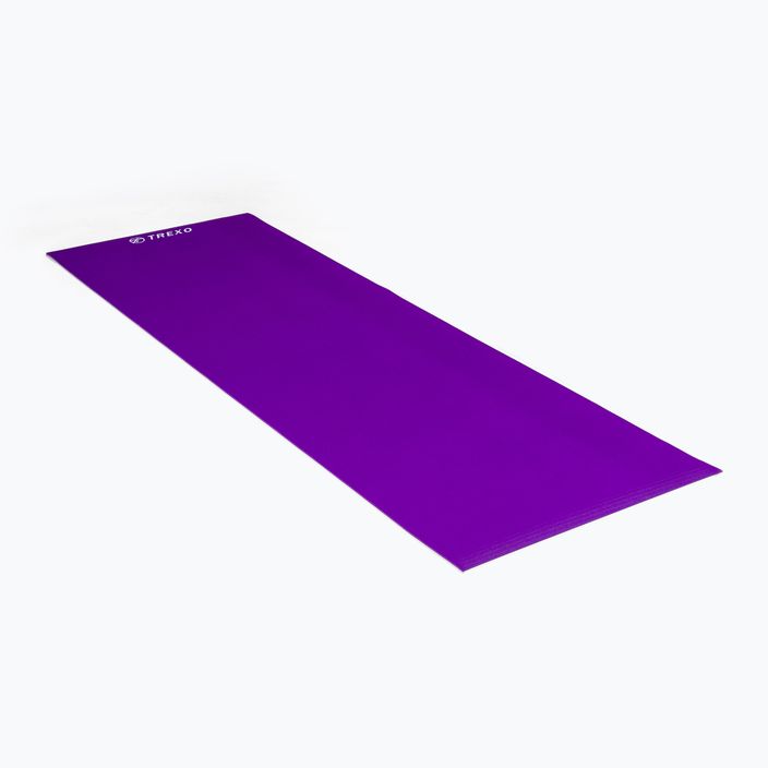 TREXO jogos kilimėlis PVC 6 mm, violetinės spalvos YM-P01F
