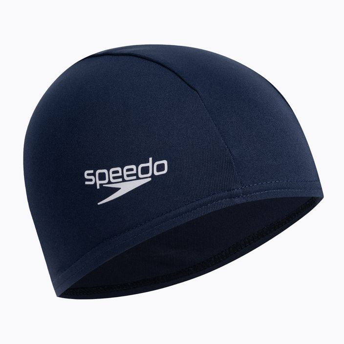 Speedo Polyster tamsiai mėlyna plaukimo kepuraitė 8-710080000