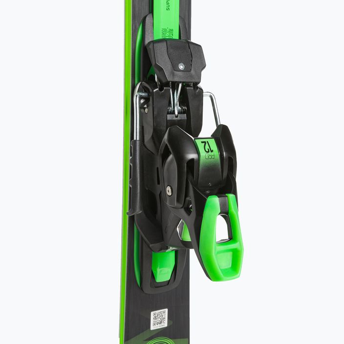 HEAD Supershape e-Magnum SW SF-PR + PRD 12 black/neon green kalnų slidės 5