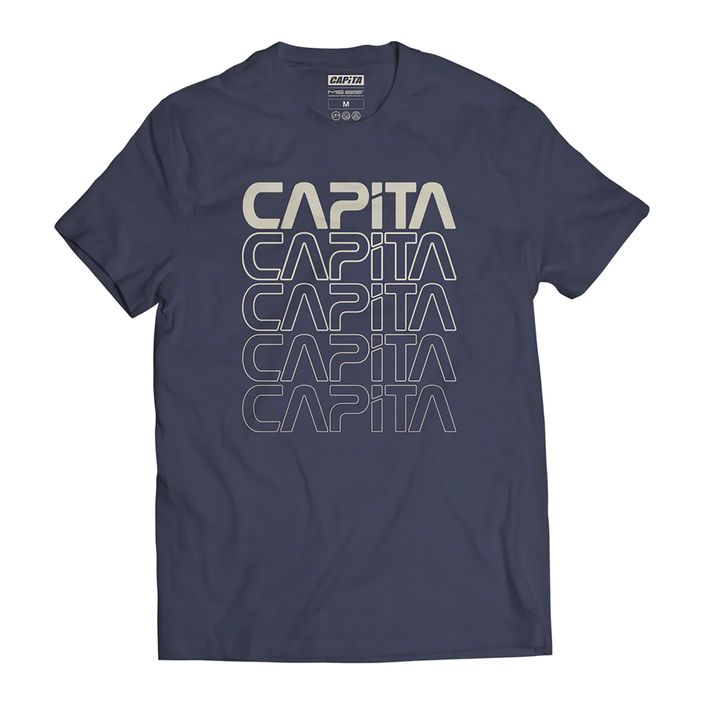 Marškinėliai CAPiTA Worm navy 2