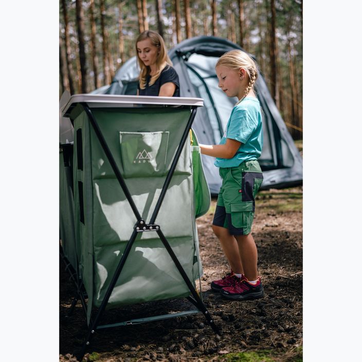 KADVA CAMPshelf žygių spintelė 13 žalia 5