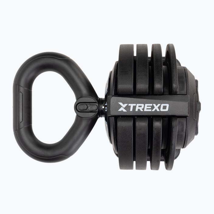 Kettlebell reguliuojamas TREXO TXO-B4W004 12 kg juodas 3