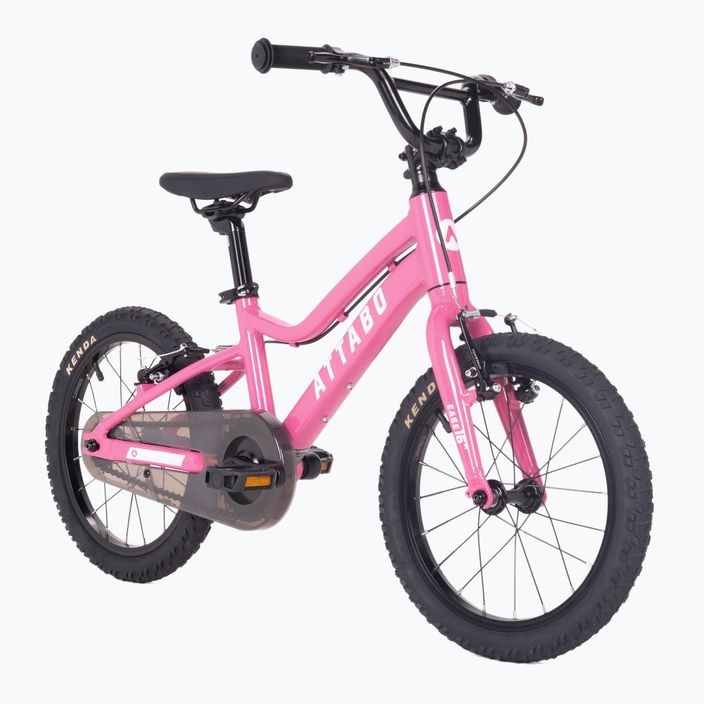 Vaikiškas dviratis ATTABO EASE 16" rožinis 2