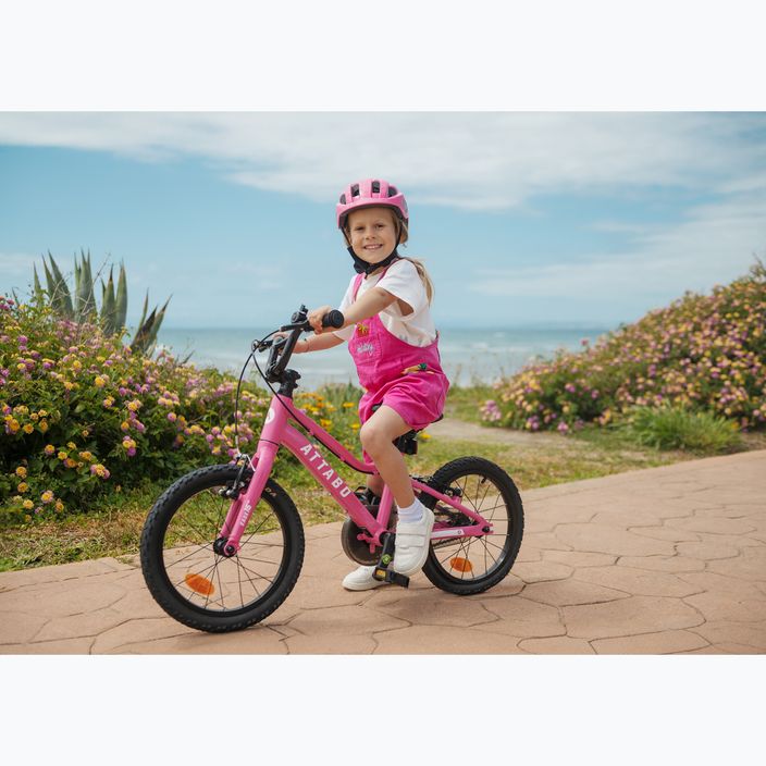 Vaikiškas dviratis ATTABO EASE 16" rožinis 4
