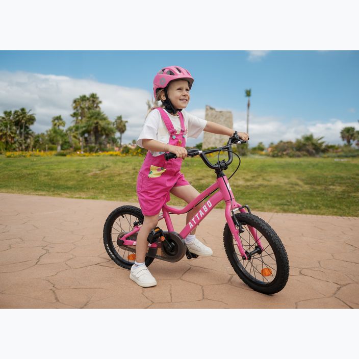 Vaikiškas dviratis ATTABO EASE 16" rožinis 5