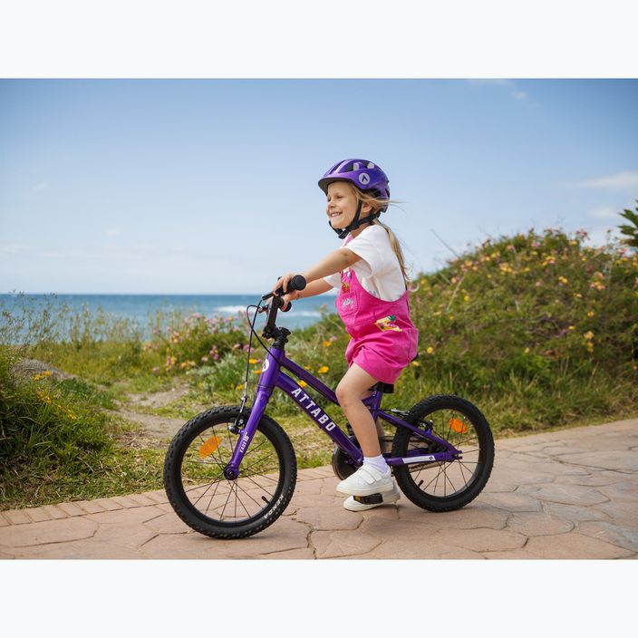 Vaikiškas dviratis ATTABO EASE 16" violetinis 4