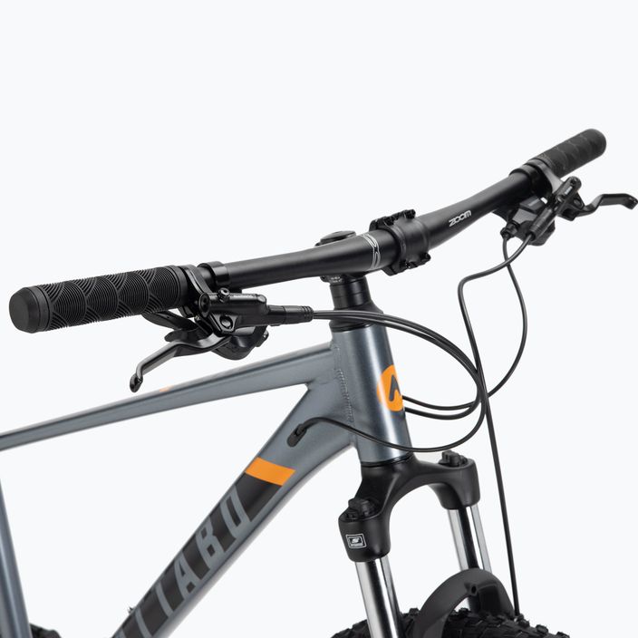 ATTABO vyriškas kalnų dviratis ALPE 3.0 19" pilkos spalvos 15