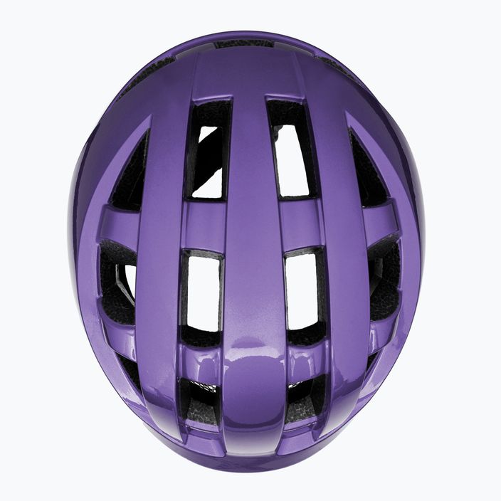 Vaikiškas dviračių šalmas ATTABO K200 violetinis 6