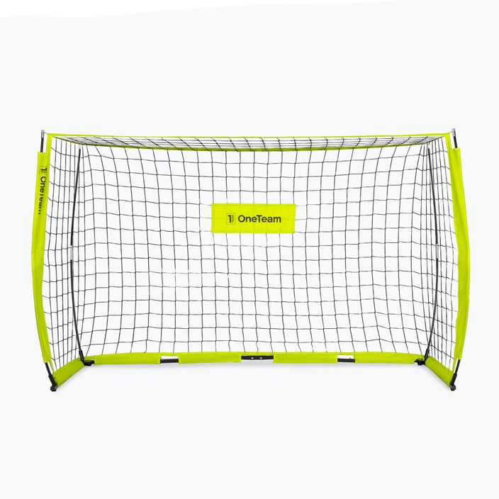 Futbolo vartai OneTeam Flex Square 240 x 150 cm žali 2