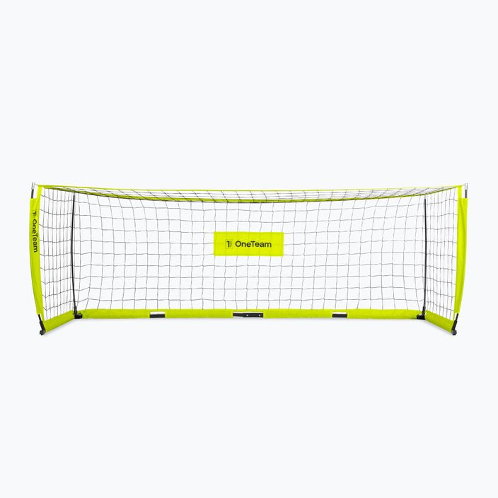 Futbolo vartai OneTeam Flex Square 300 x 100 cm žali 2