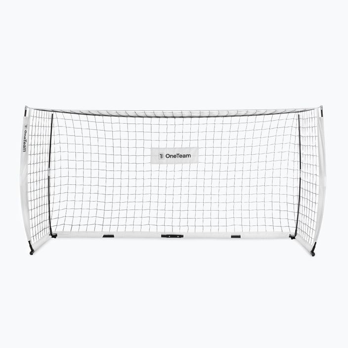 Futbolo vartai OneTeam Flex Square 300 x 155 cm balti 2