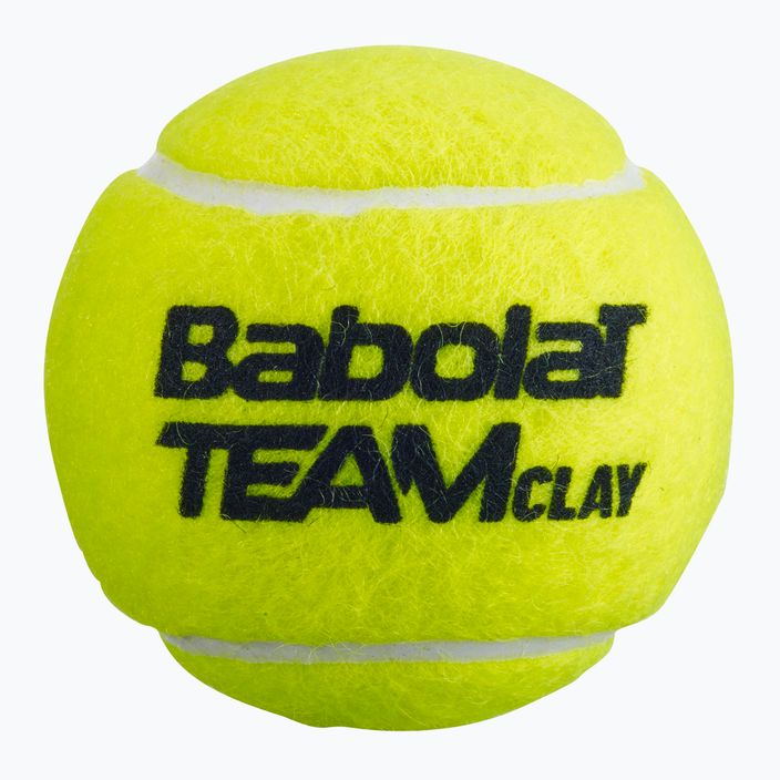 Babolat TEAM CLAY teniso kamuoliukai 18x4 žali 502080 2