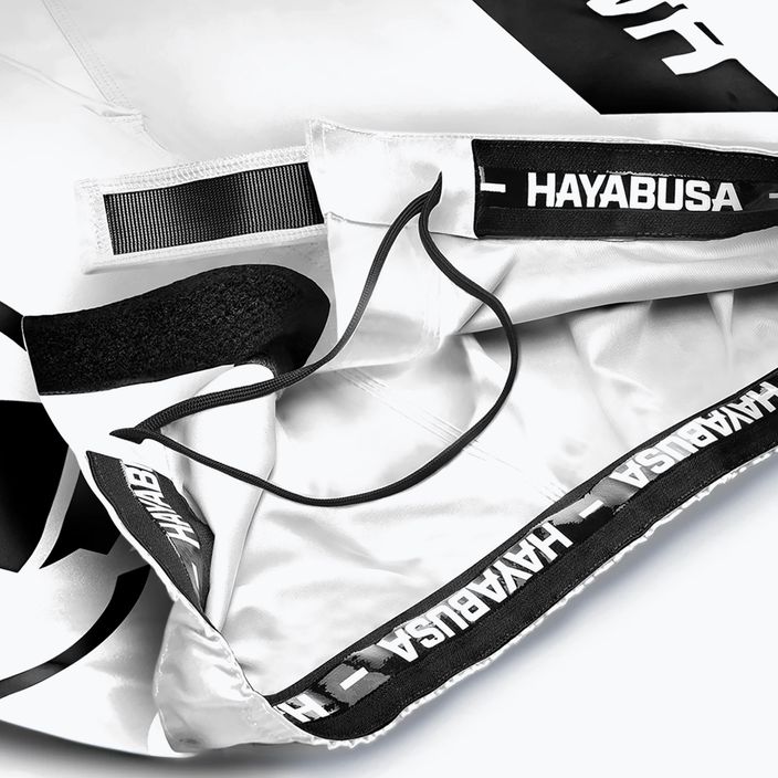 Hayabusa Icon Fight treniruočių šortai balti ICFS-WH-M 6