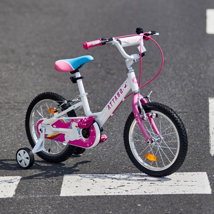 Vaikiškas dviratis ATTABO Junior 16" rožinis 13