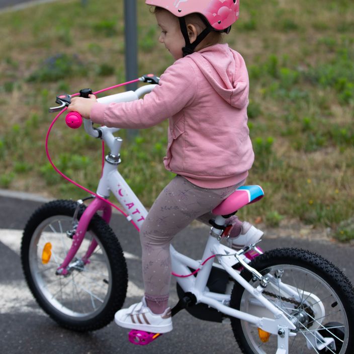 Vaikiškas dviratis ATTABO Junior 16" rožinis 17