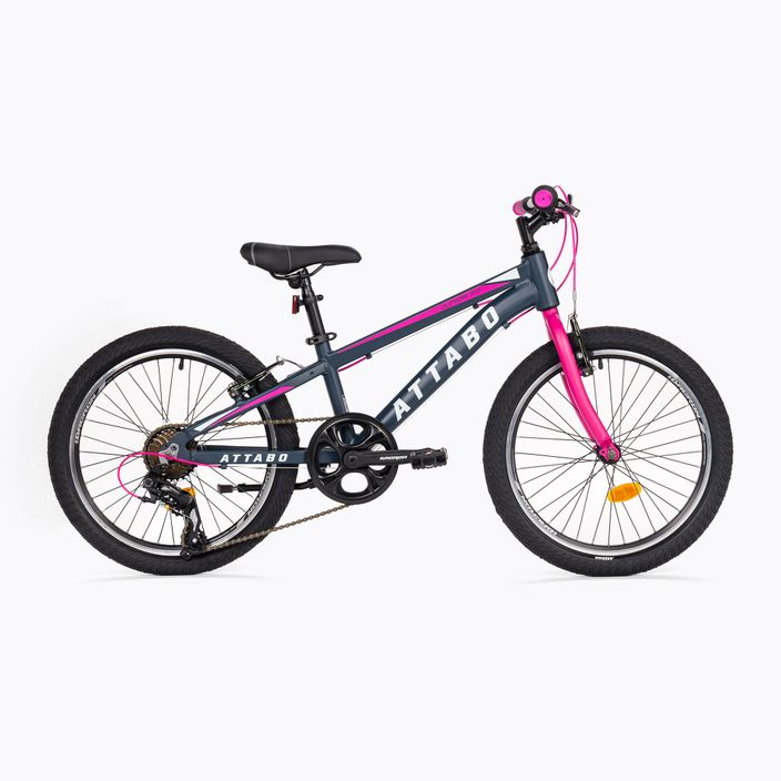 Vaikiškas dviratis ATTABO Junior 20" rožinis