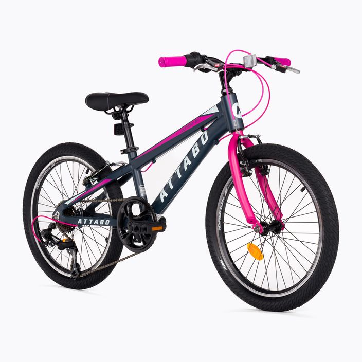 Vaikiškas dviratis ATTABO Junior 20" rožinis 2