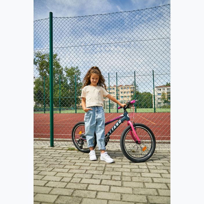 Vaikiškas dviratis ATTABO Junior 20" rožinis 21