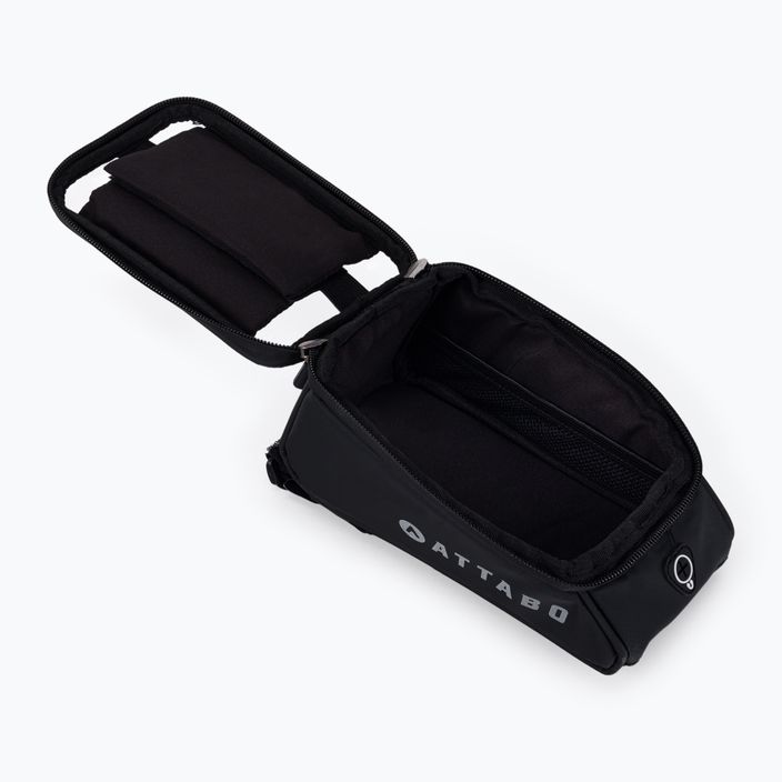 ATTABO ABH-200 dviračio telefono krepšys, juodas 5