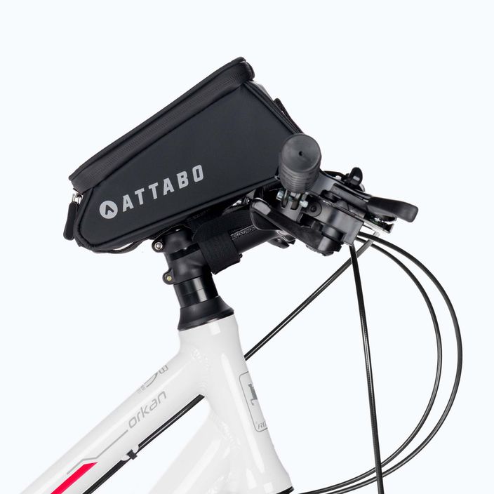 ATTABO ABH-200 dviračio telefono krepšys, juodas 7
