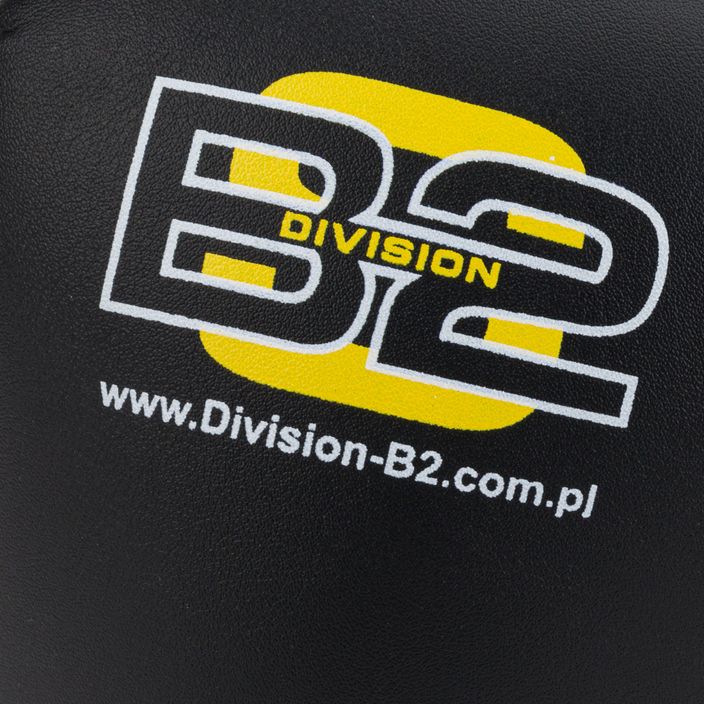 DIVISION B-2 instrumentinės bokso pirštinės juodos ir geltonos spalvos DIV-BG03 5
