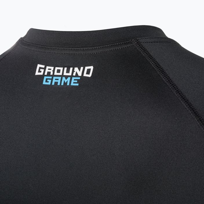 Vyriškas marškinėliai Ground Game Essential rashguard black 22RASHESLOGOSS 7