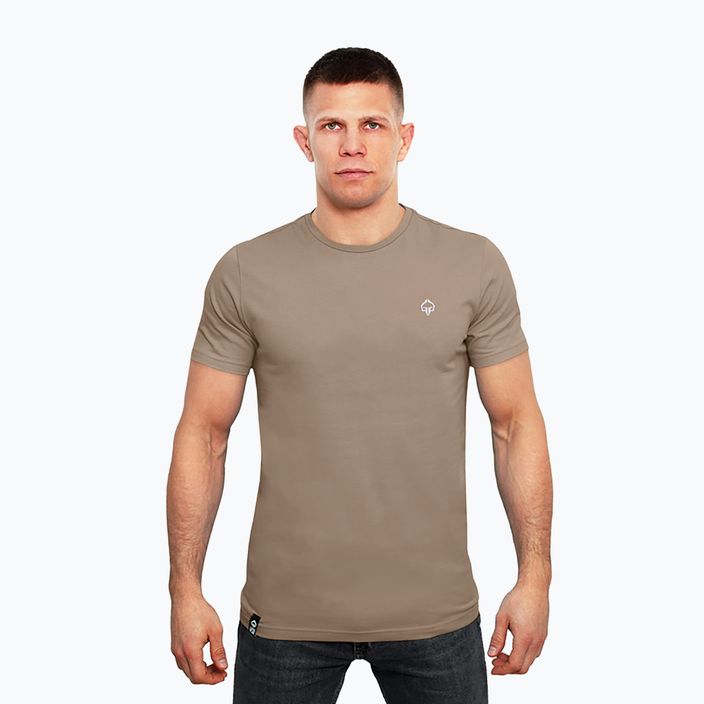 Vyriški marškinėliai Ground Game Minimal 2.0 Beige