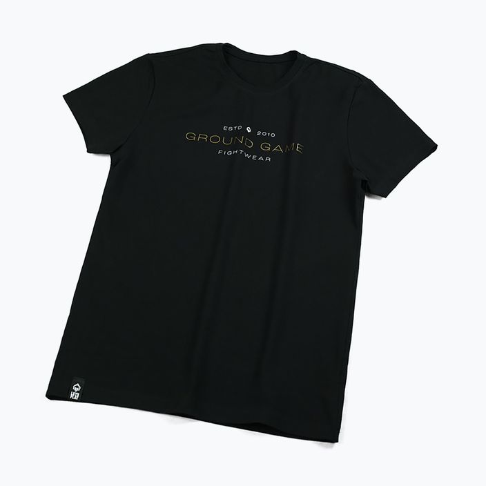 Vyriški marškinėliai Ground Game Gold Typo 2