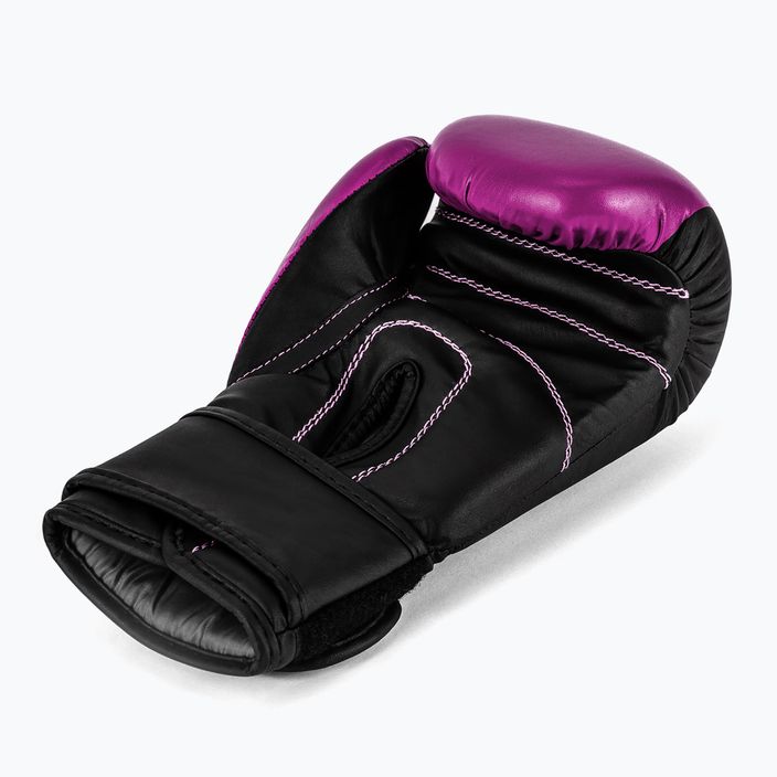 Overlord Boxer vaikiškos bokso pirštinės juodos ir rožinės spalvos 100003-PK 9