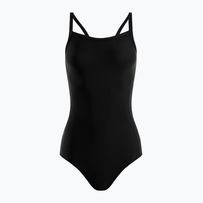 CLap moteriškas vientisas maudymosi kostiumėlis Black CLAP100