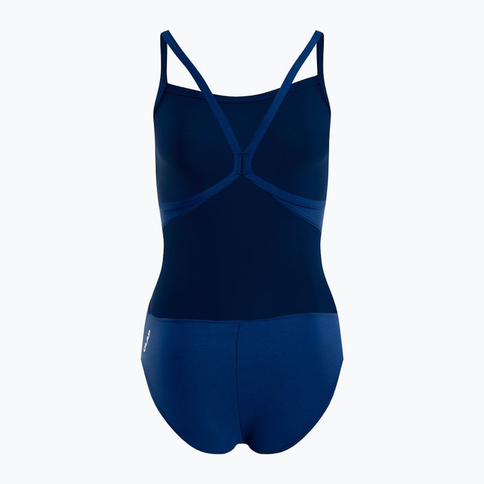 CLap moteriškas vientisas maudymosi kostiumėlis tamsiai mėlynas CLAP103 2